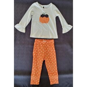 planet cotton 24m Baby Girls 2 piece set halloween
